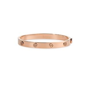 Tory Burch Rose gold bangle bracelet